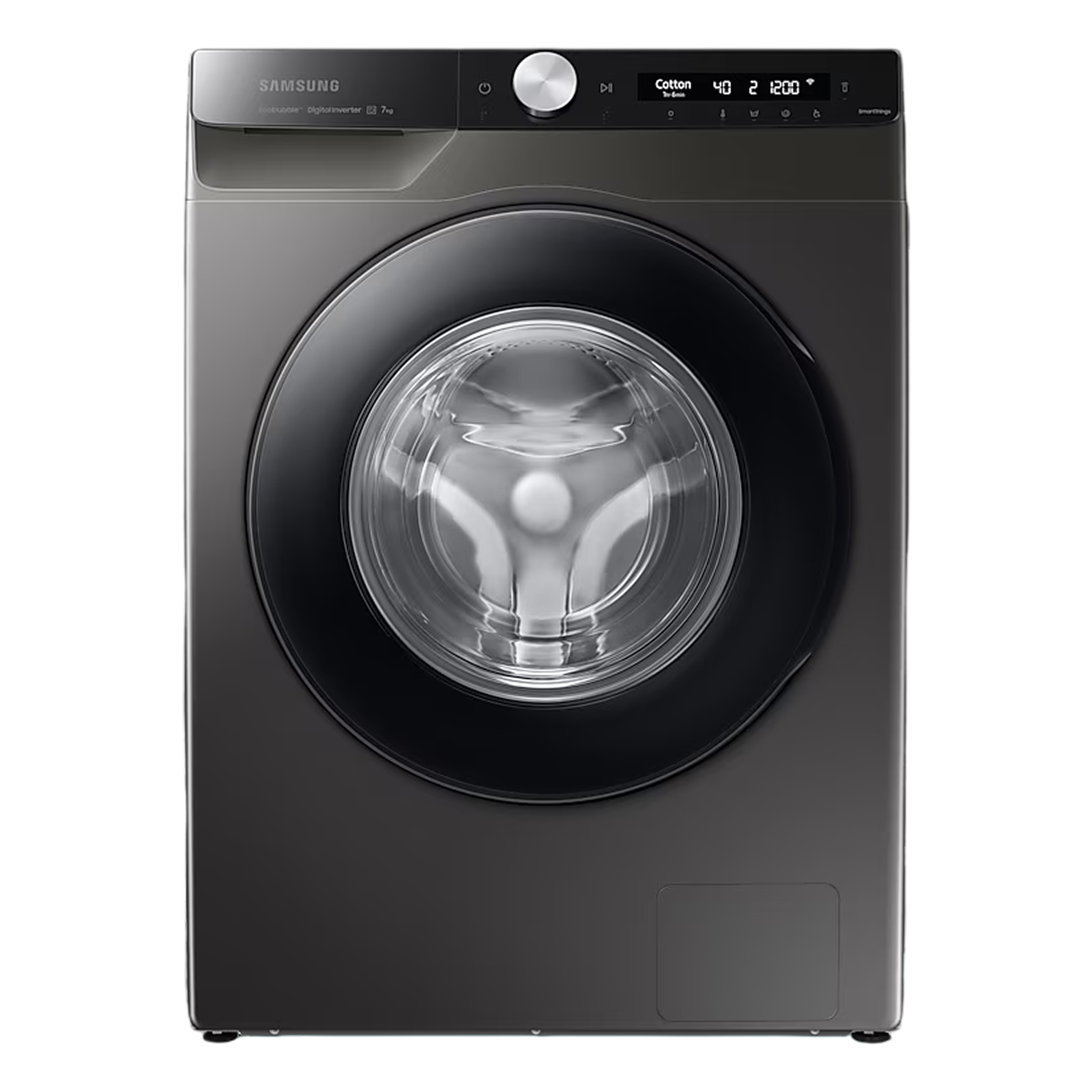 Стиральная машина c технологиями Eco Bubble™ и AI Control, WW6100A, Инокс, 8 кг, WW80AG6S28AXLD