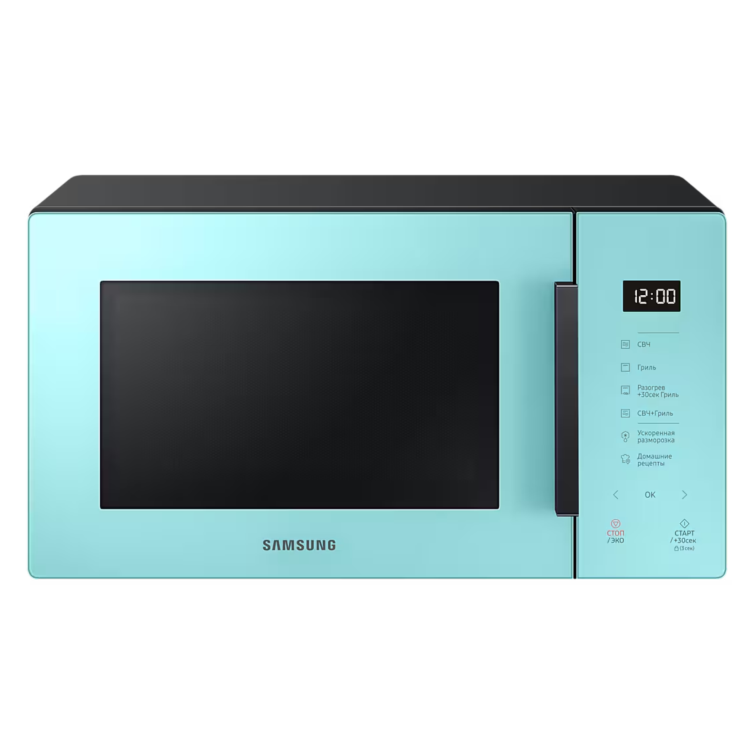 Микроволновая печь с грилем Samsung MG23T5018AN/BW Bespoke