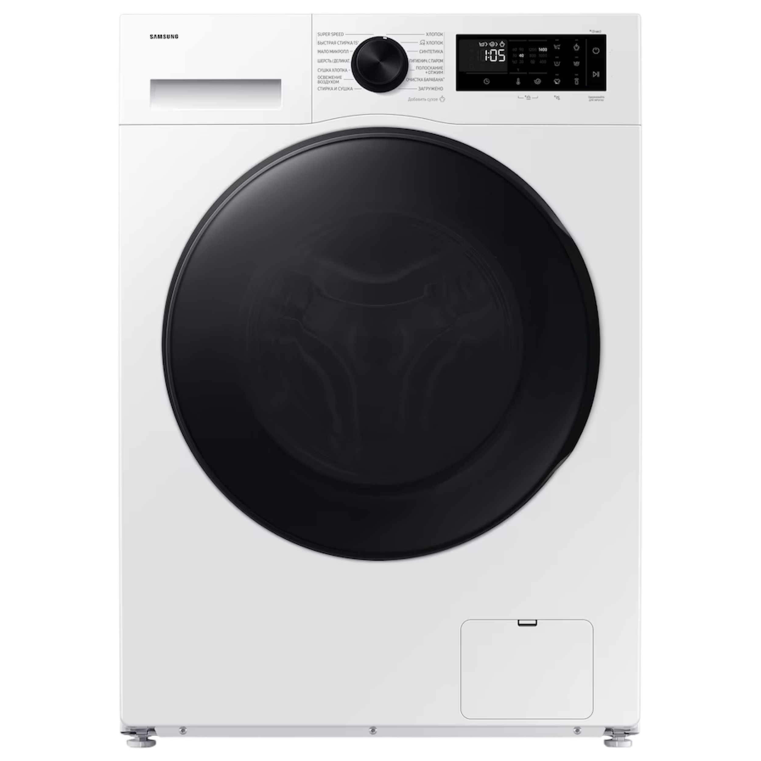 Стирально-сушильная машина с большой загрузкой 9+5 кг | WD90DG5G34BELD