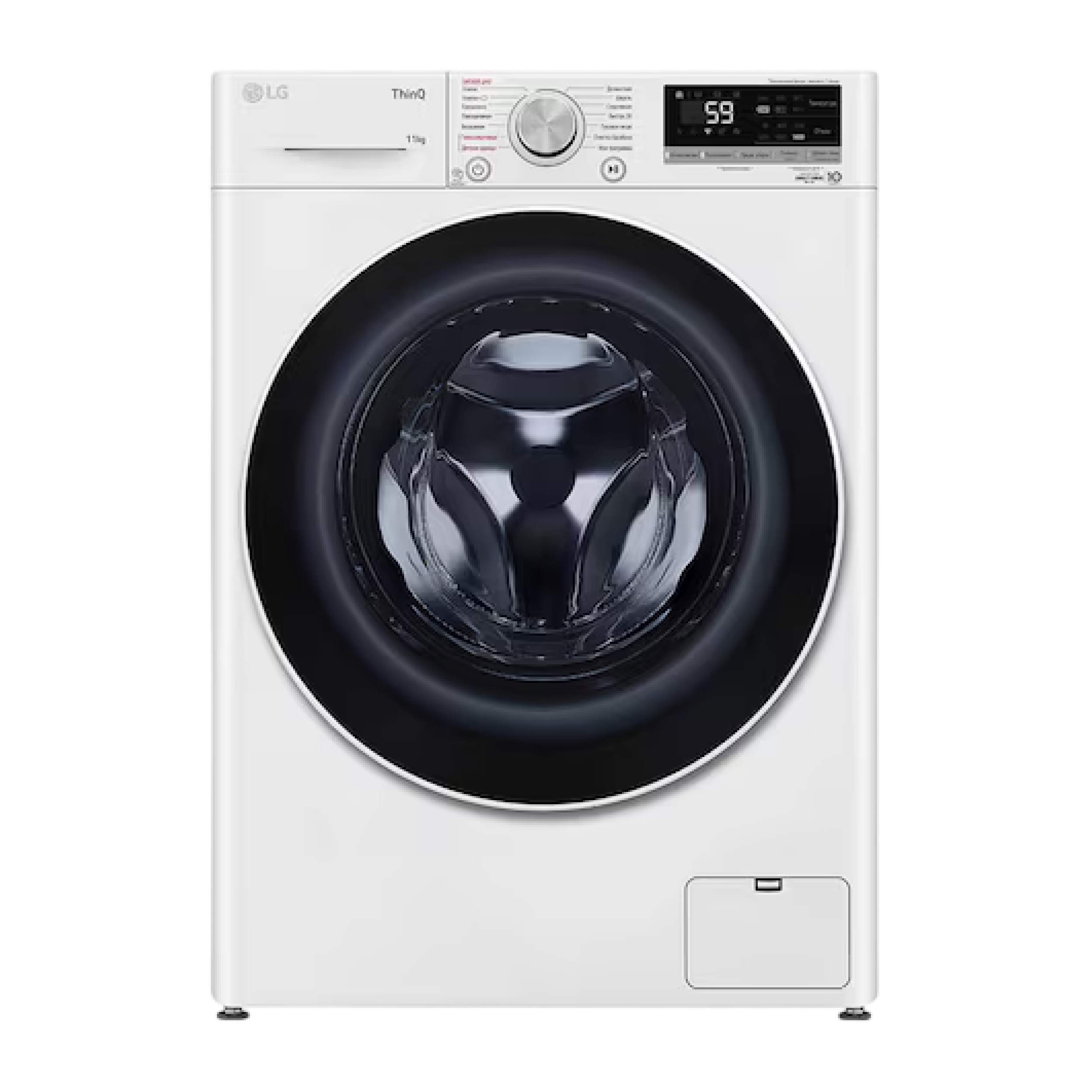 Стиральная машина LG 11 кг - AI DD™ | Steam™ | ThinQ™ | TW4V5ES0W
