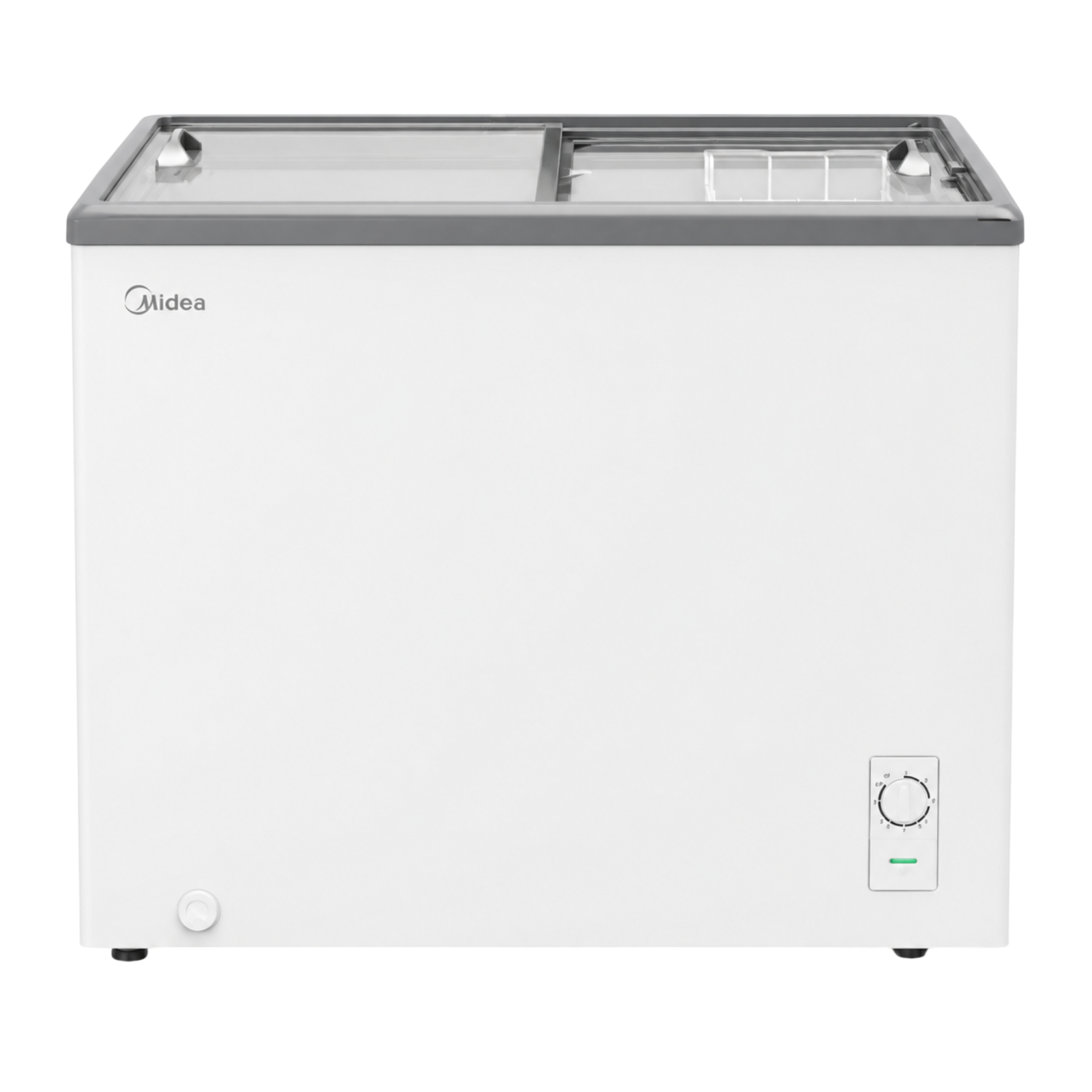 Витринный морозильник Midea MDRZ422FZF21EU, 246л