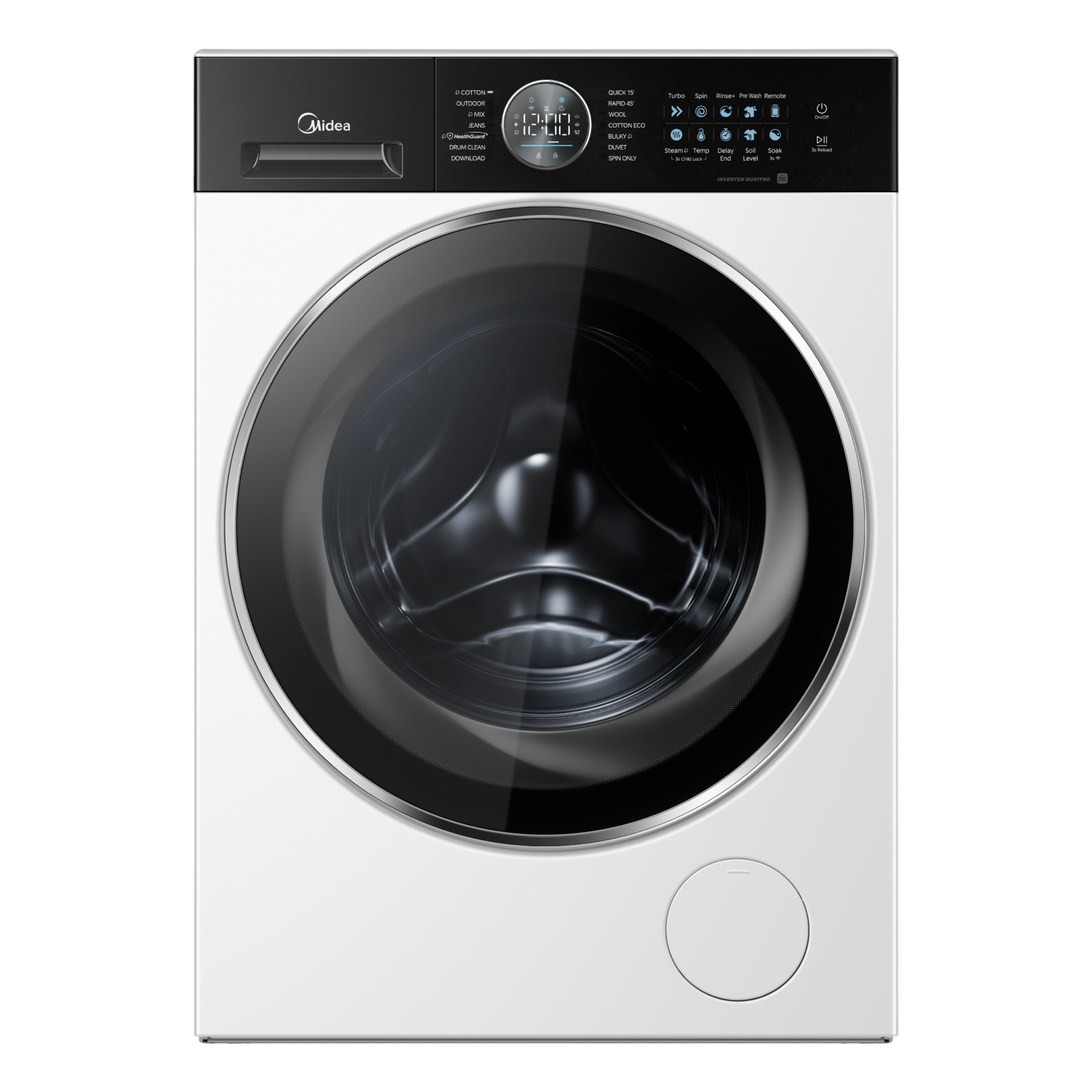 Стиральная машина Midea MF210W105WB/W 10.5 кг