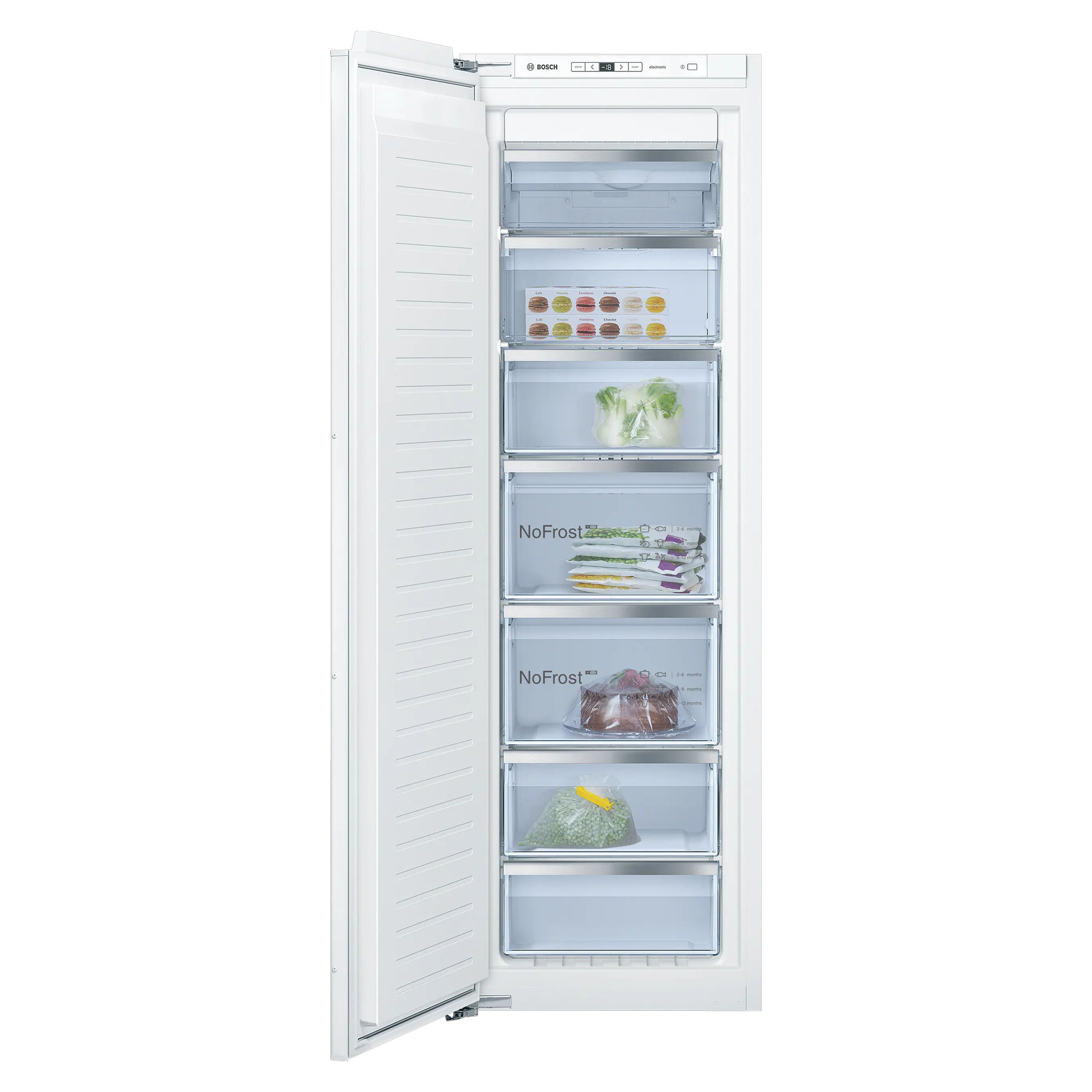 Морозильная камера встраиваемая BOSCH GIN81AEF0U, серия 6