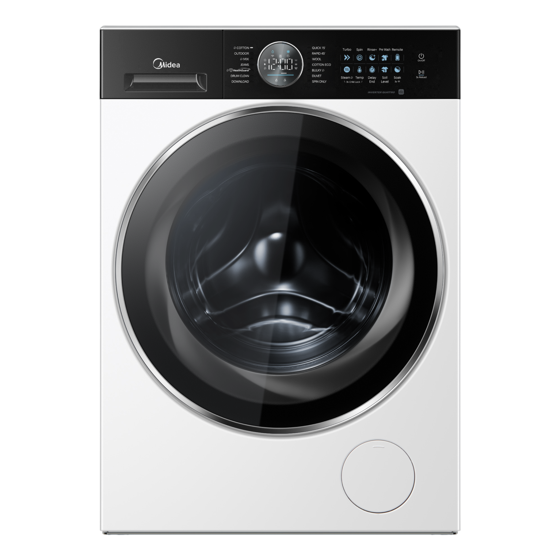 Стиральная машина Midea MF210W105WB/W 10.5 кг