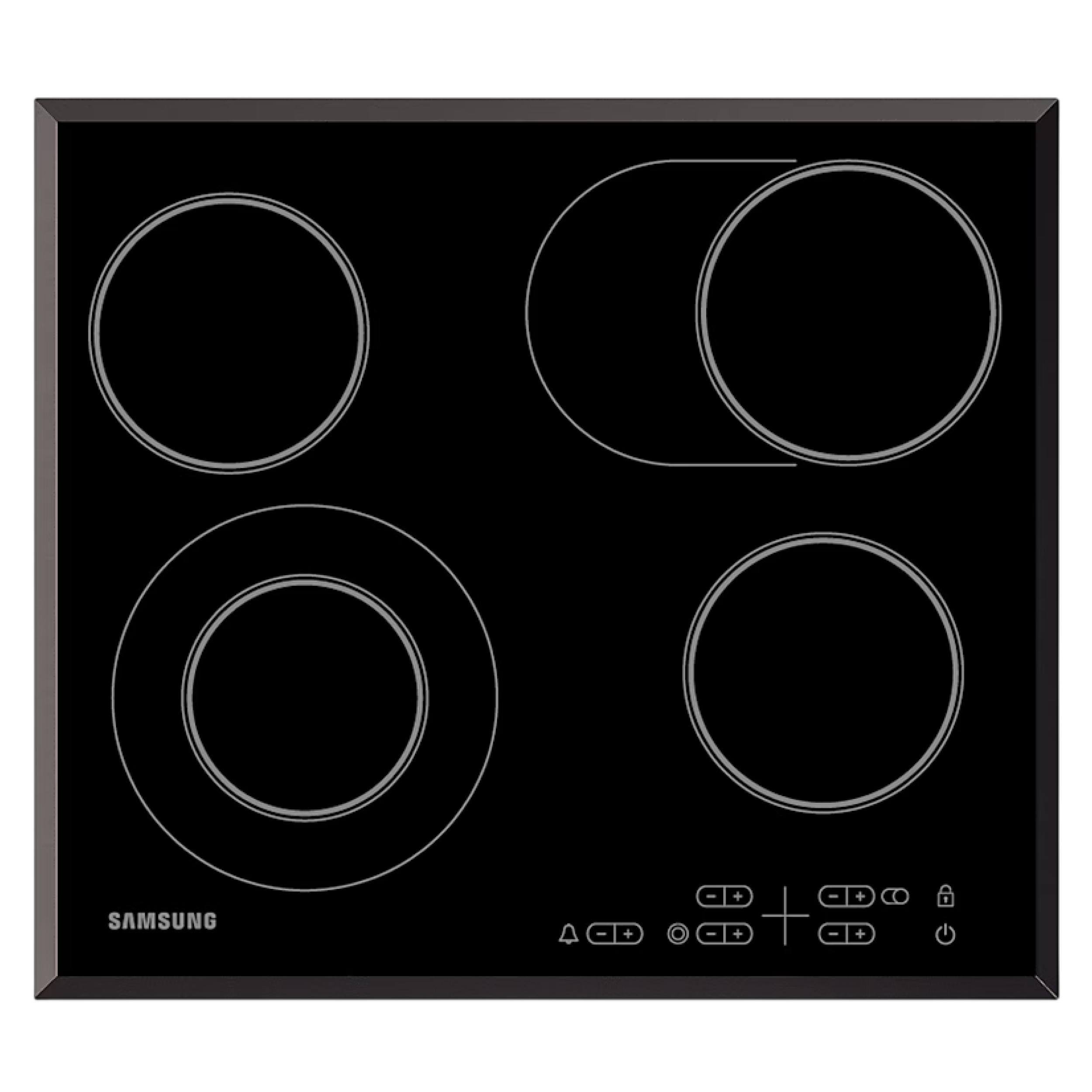 Электрическая варочная поверхность Samsung NZ64T3516QK/WT