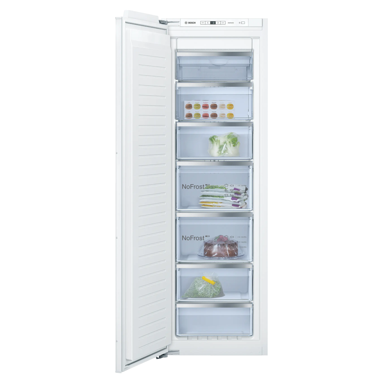Морозильная камера встраиваемая BOSCH GIN81AEF0U, серия 6