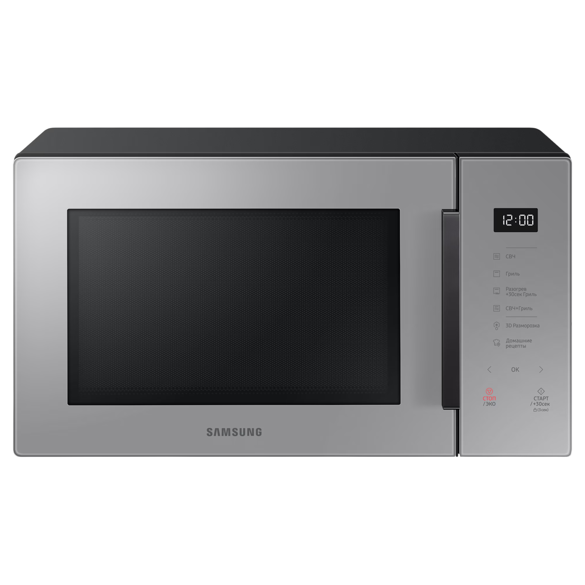 MW5000T Микроволновая печь c грилем Samsung MG30T5018AG/BW, 30 л