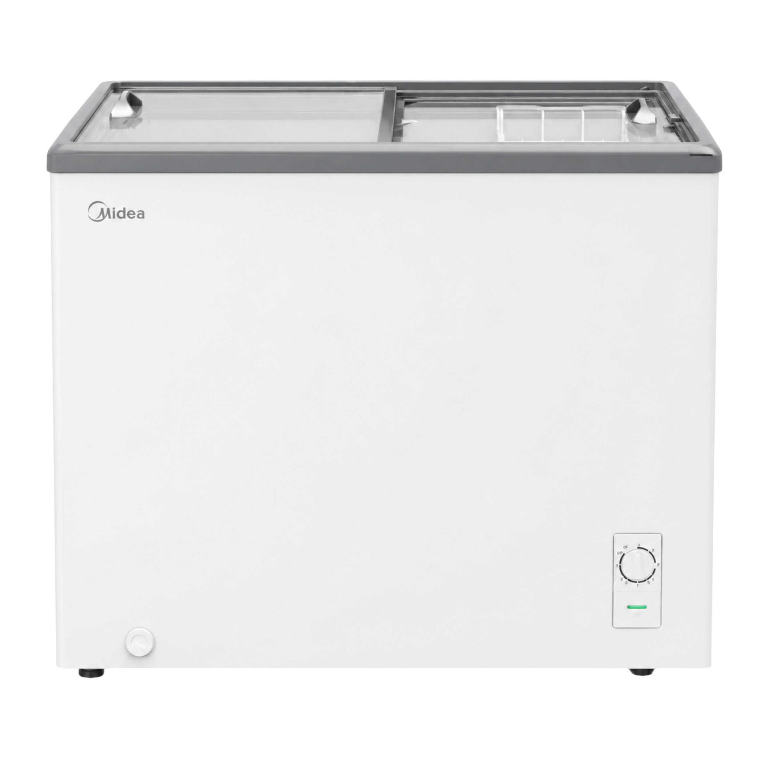 Витринный морозильник Midea MDRZ422FZF21EU, 246л