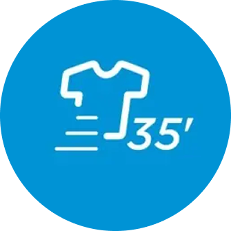 Быстрая сушка за 35 минут
